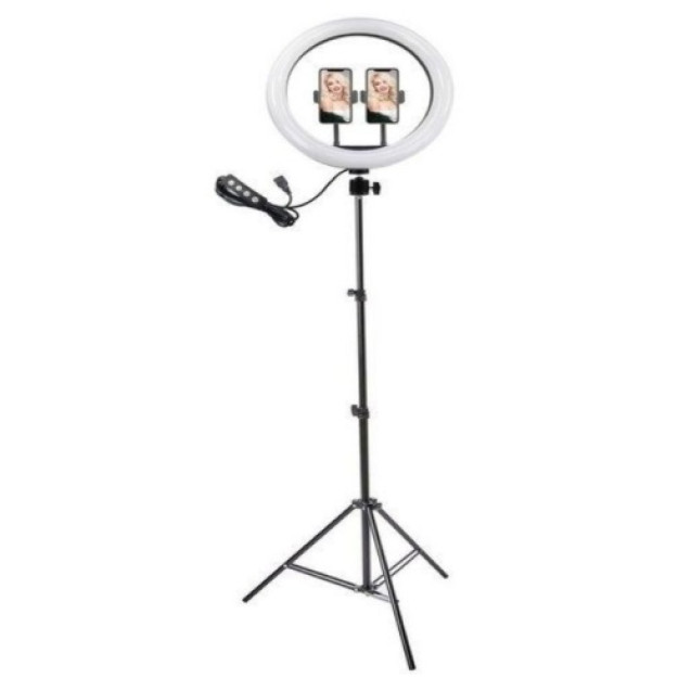 EMBULED LED RING LIGHT CORPO PRETO K60778