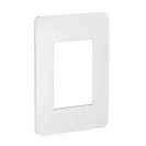 SCHNEIDER ORION PLACA 4X2 3 POSTOS GAMMA SILVER