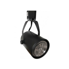 SKYLIGHT SPOT TRILHO USUAL AR70 GU10 PRETO
